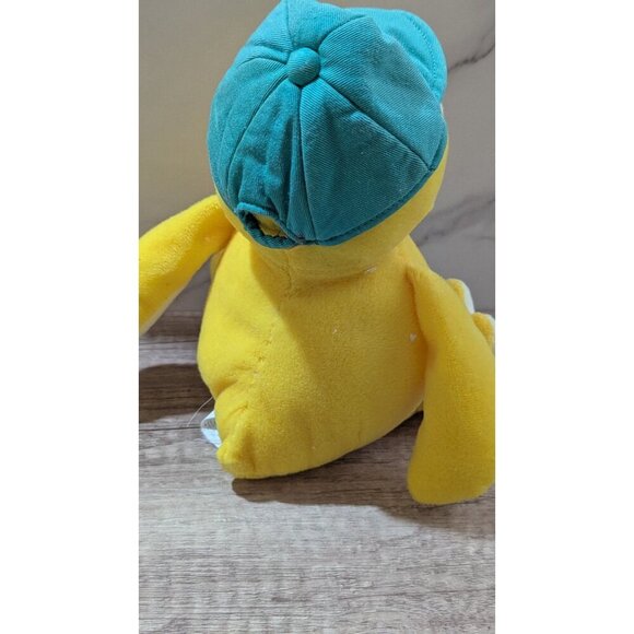 Millanimals Baby Milky Plush Toy Yellow Duck W/ Green Hat Commonwealth 10" Soft - Picture 6 of 11